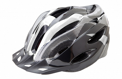 Шлем защитный FSD-HL021 (out-mold) чёрно-белый, размер L