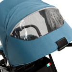 Коляска 4 в 1 Sweet Baby Cupola New + автокресло Elegante Plus с базой i-Size ISOFIX DK780 Ocean Green