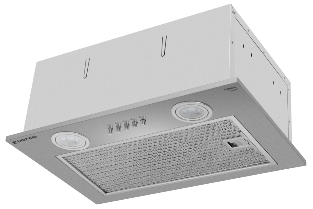 Полновстраиваемая вытяжка Meferi INBOX45IX POWER фото 2