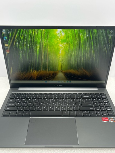 Ноутбук Digma Pro Sprint M (DN15R7-8CXW01) 15.6"/AMD Ryzen 7 3700U/RAM 8GB/SSD 256GB/AMD Radeon RX Vega 10/1920x1080/IPS/Windows 11/Подсветка кл-ры: LED/серый. Состояние: A1