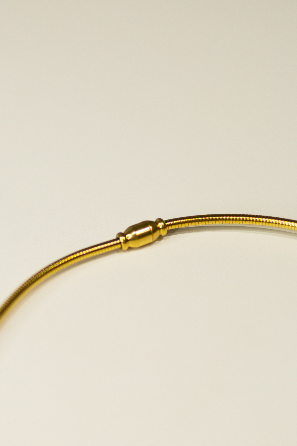 Ожерелье с позолотой