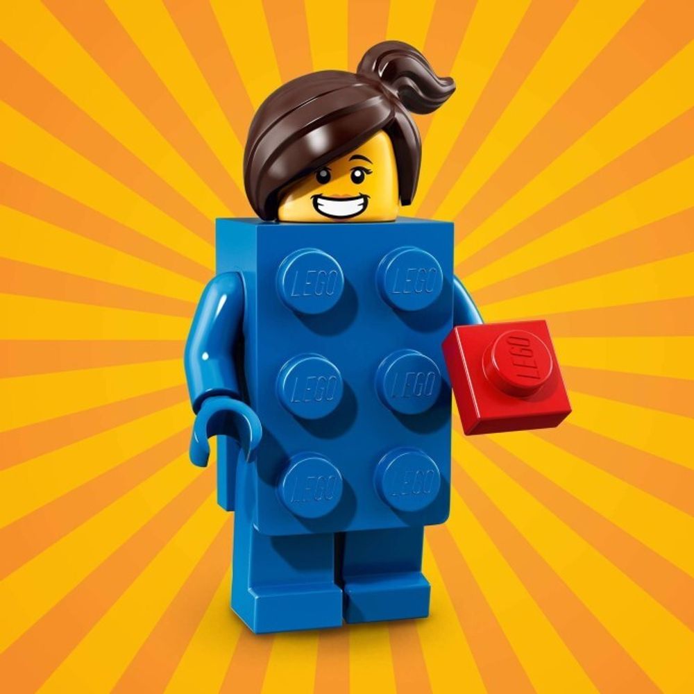 Минифигурка LEGO     71021 - 3 Кирпичный костюм девушки