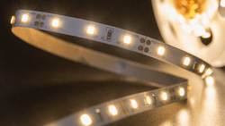 Лента светодиодная 6,3 Вт/м SMD2835, открытая (IP20) Теплый, 12В, 3М