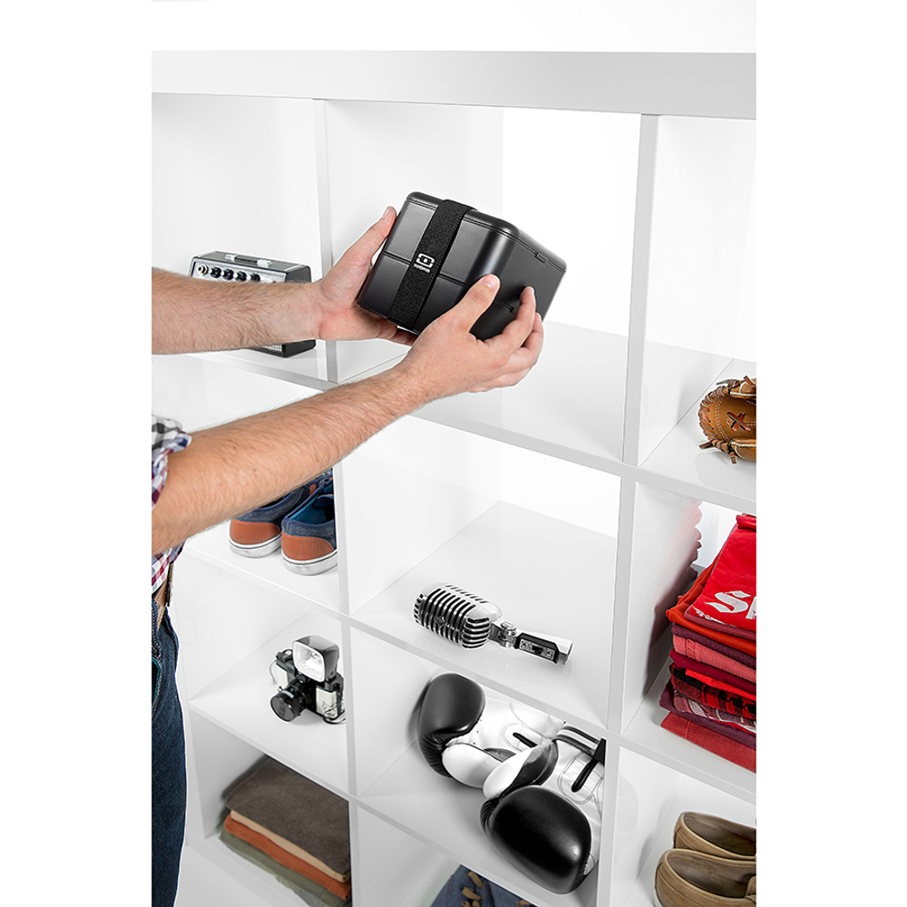 Ланч-бокс mb square, black