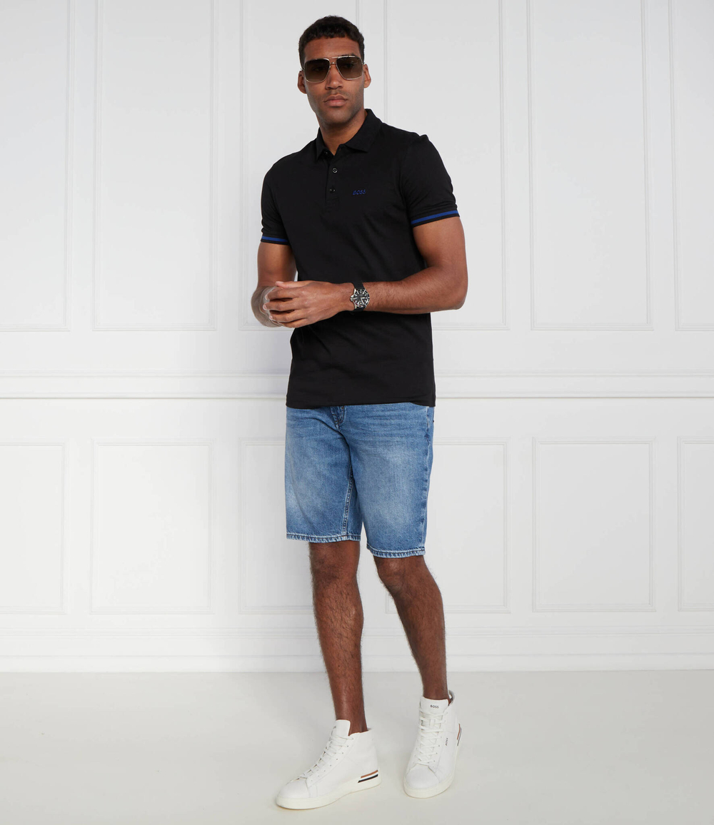 Поло Paddy 3 BOSS GREEN - черный(50494309)