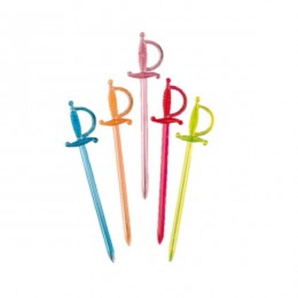 Пика шпажка пластик "Рапира" 7,5 см 1000 шт Garcia de Pou