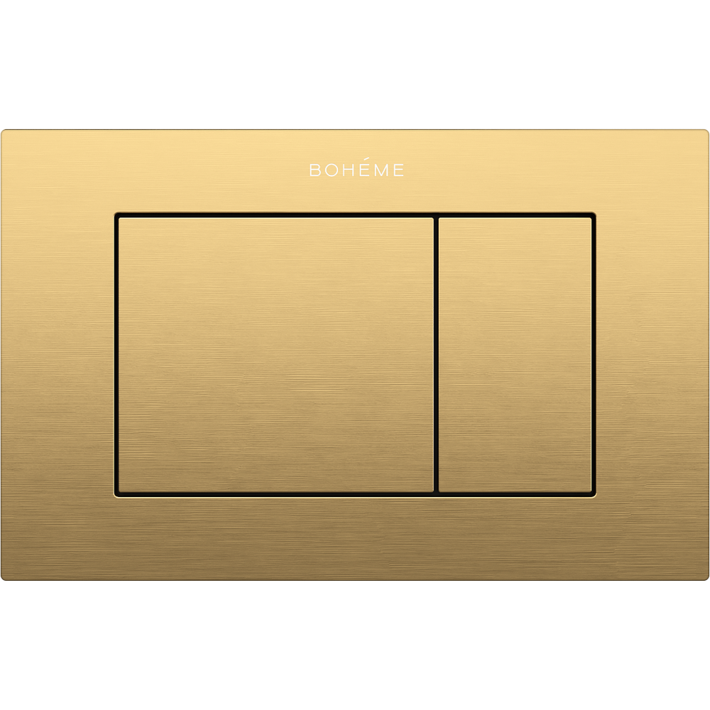Клавиша смыва Boheme 650/2-MG для инсталляции Geberit, Matt Gold
