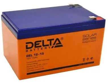 Аккумуляторы Delta GEL 12-15 - изображение 1 Аккумуляторы Delta GEL 12-15 - фото 1