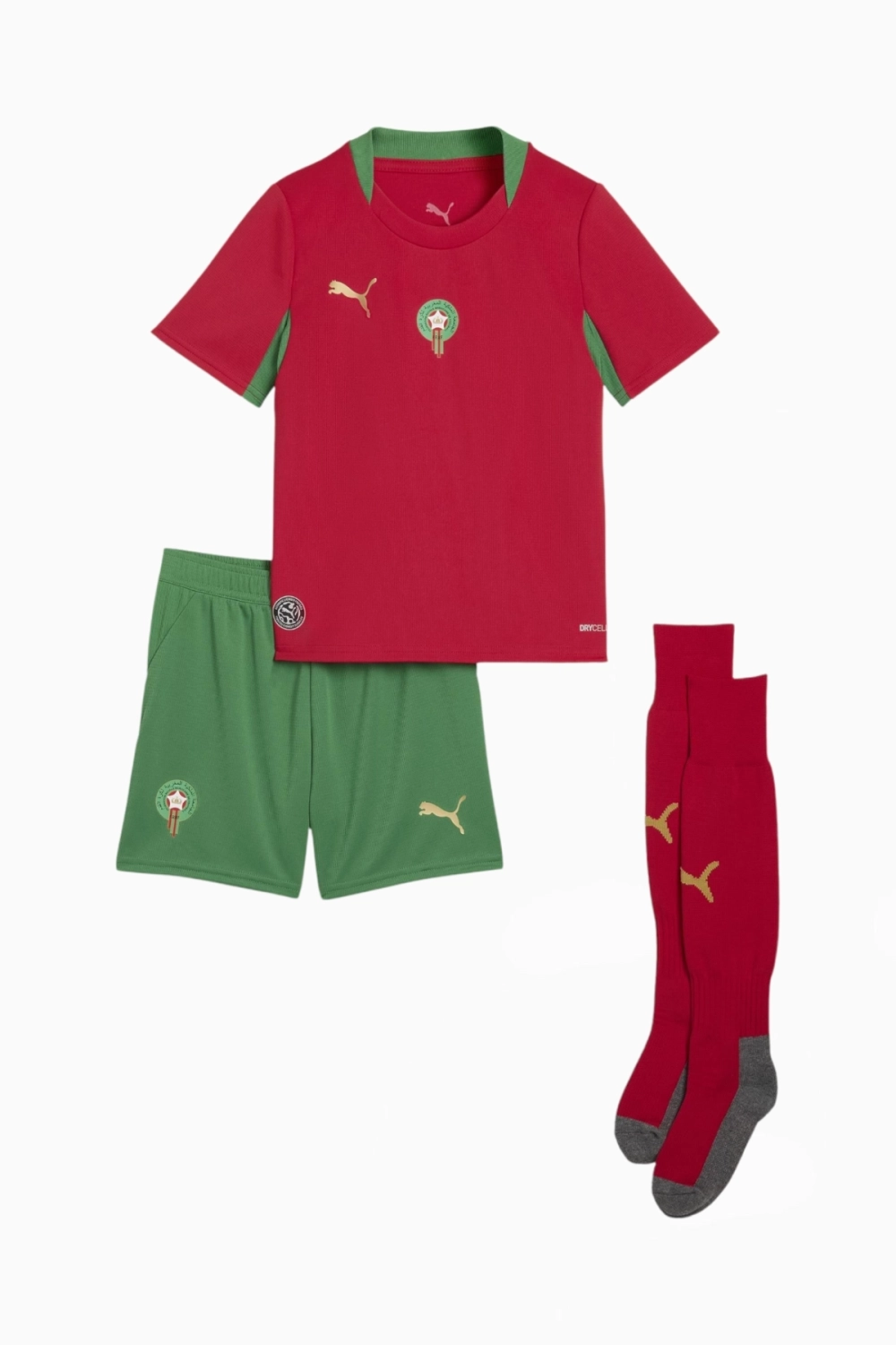 Футбольная форма Puma Марокко 2026 Home Little Kids