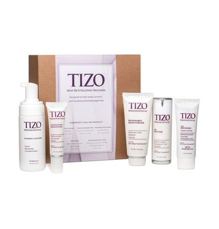 TiZO Набор для защиты и восстановления TIZO Skin Revitalizing Regimen Kit FULL SIZE 700 гр