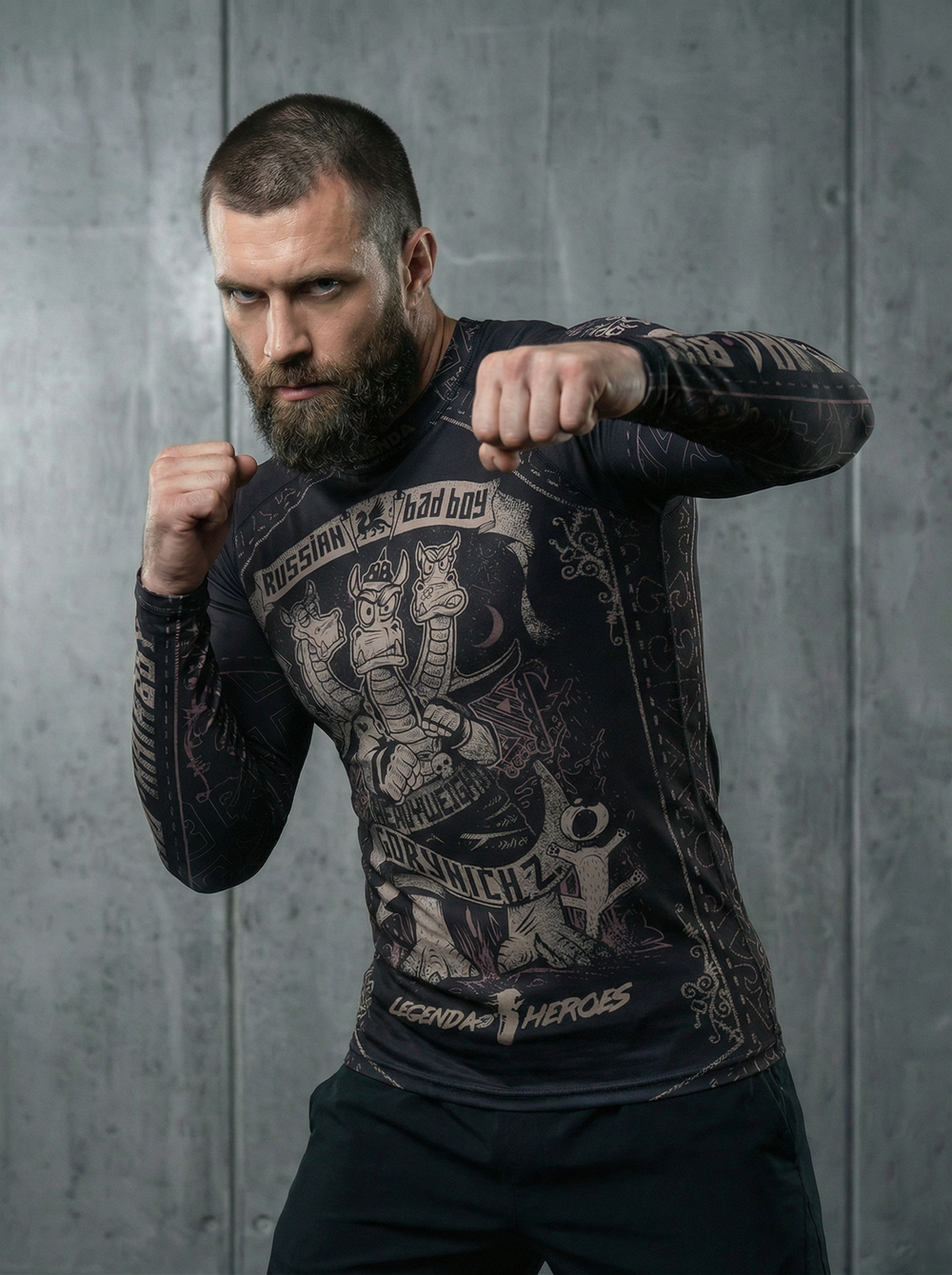 Рашгард с длинным рукавом LEGENDA Горыныч