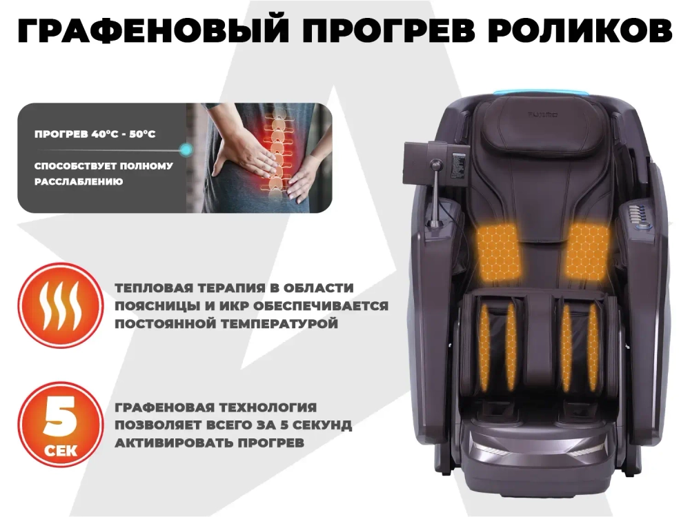 Массажное кресло Fujimo Excelsior F900 Коричневый