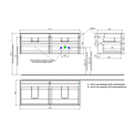 Тумба подвесная IDDIS Aiger, со столешницей, 120 см, белый, AIG12W0i95K