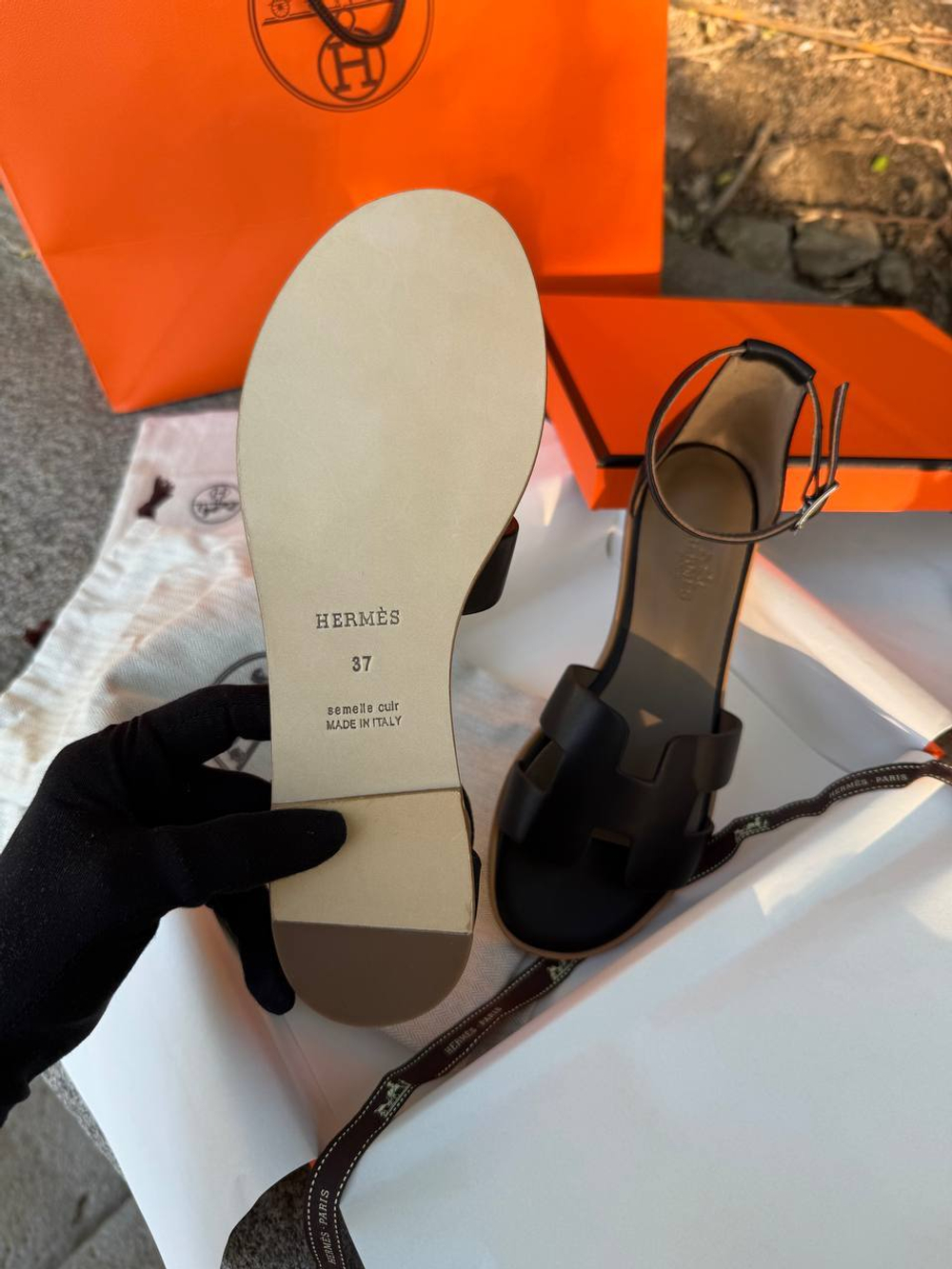 Сандалии Hermes