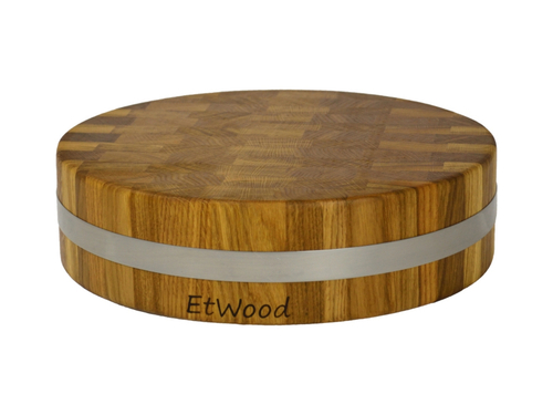 Колода для рубки мяса торцевая 30х8 см. дуб  арт. 090