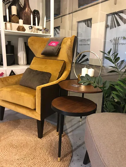 Комплект из 2 столиков Aliner Ø50 и Ø38 см