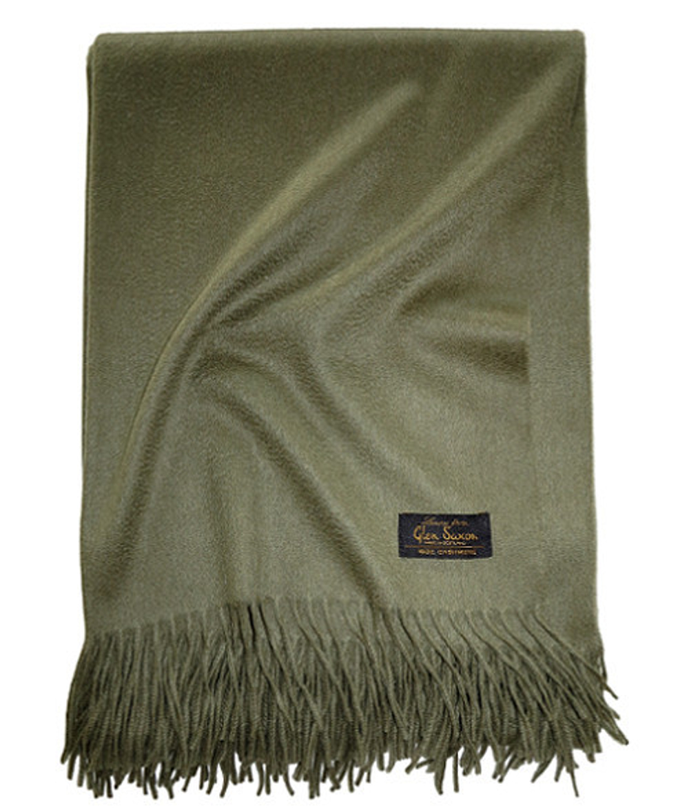 Плед 130х180 Glen Saxon UNI spanish olive