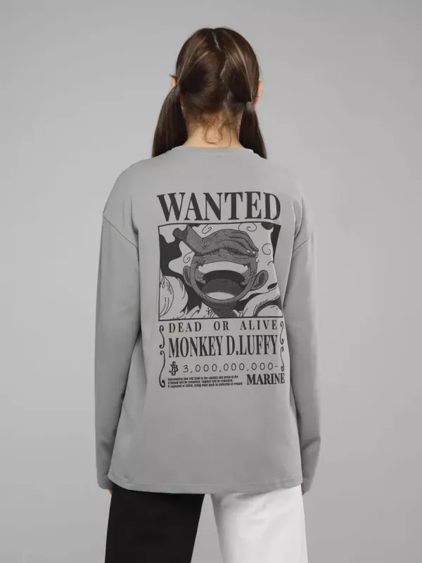 Лонгслив оверсайз Lyffy One Piece