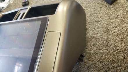 Магнитола для Toyota Land Cruiser Prado 150 2009-2013 (рамка бронза) - FarCar DX065M монитор 9" IPS на Android 13, 4+64Гб, CarPlay