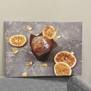 Холст на подрамнике «Маффин», полноцветная печать, 50х70 см