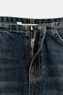 ZARA ДЖИНСЫ TRF С НИЗКОЙ ПОСАДКОЙ, СИНИЙ