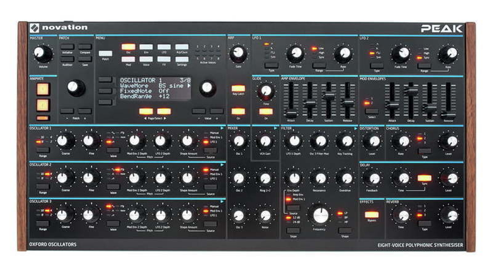 Аналоговый синтезатор Novation Peak