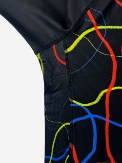 Рашгард JHOOD X MALI Collaboration - Multi Black