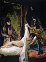 Eugene Delacroix (1798-1863)- эротическое искусство французского художника Эжена Делакруа. 16+