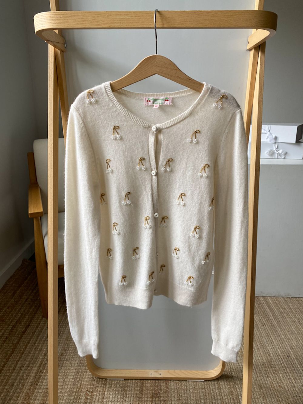 Кашемировый кардиган Bonpoint, 140