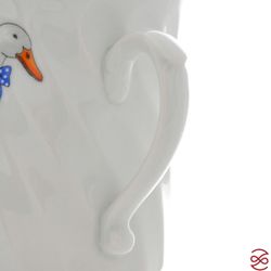 Кружка маленькая спираль DUBI Гусь 280 мл