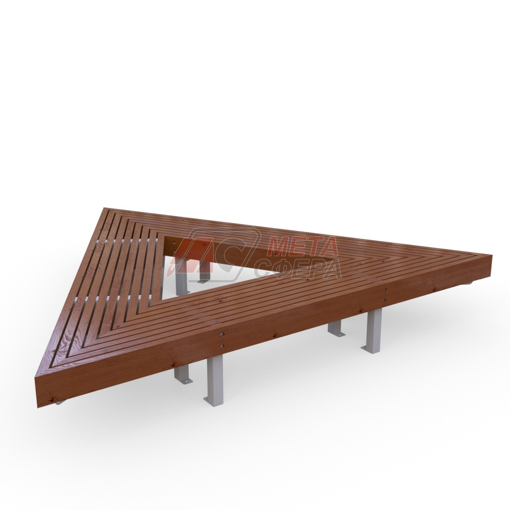 Лавка Woody Треугольник