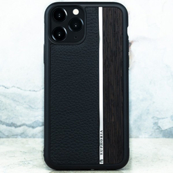 Премиум Чехол для iPhone - аксессуар из натуральной кожи и дерева Euphoria HM Premium ювелирный сплав