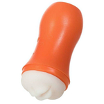 Небольшой мастурбатор-ротик в колбе A-Toys (Цвет: телесный, оранжевый)