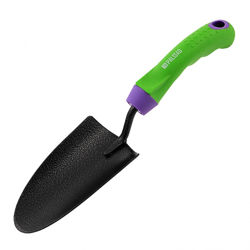 СОВОК ПОСАДОЧНЫЙ PALISAD ERA 75Х325ММ ШИРОКИЙ СТАЛЬНОЙ ОБРЕЗИН/РУКОЯТКА 62645