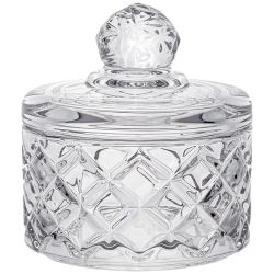 ЕМКОСТЬ ДЛЯ ХРАНЕНИЯ LEFARD С КРЫШКОЙ "DIAMANT" 8*9,5 СМ, 180 МЛ