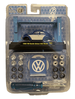 M2 Machines | Model-Kit | Release 41 | 1956 VW Beetle Deluxe USA Model (2022)