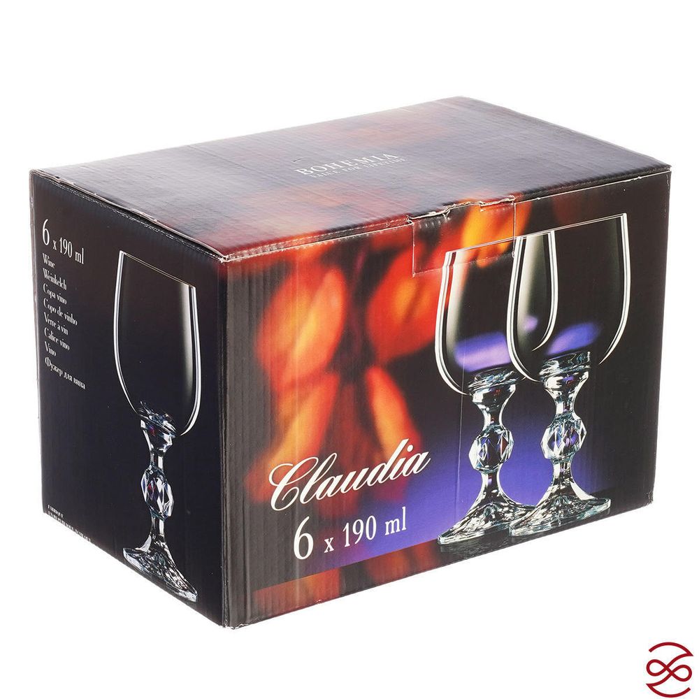 Набор рюмок для вино V-D 190 мл(6 шт)