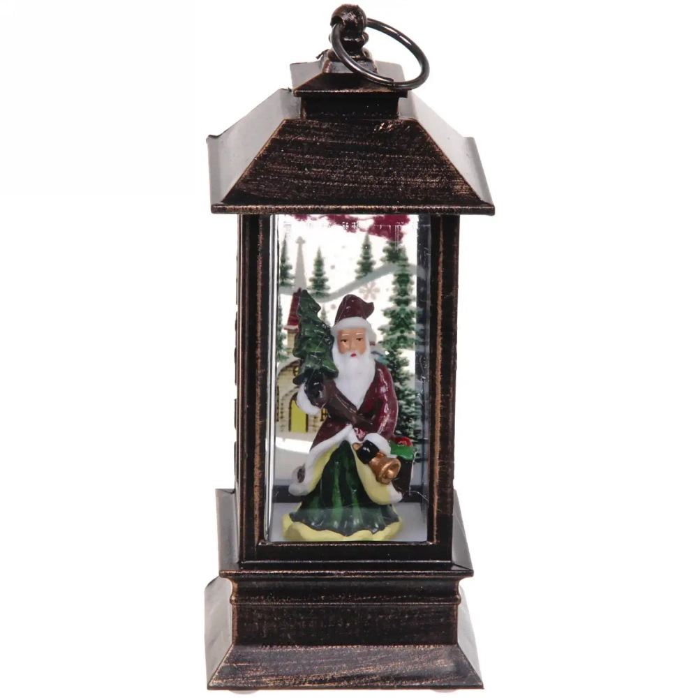 Сувенир с подсветкой Christmas «Дедушка Мороз» 12,5*5,5*5 см