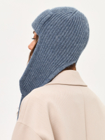 Шапка LILIBET ушанка двойная с содержанием 
шерсти енота и ангоры