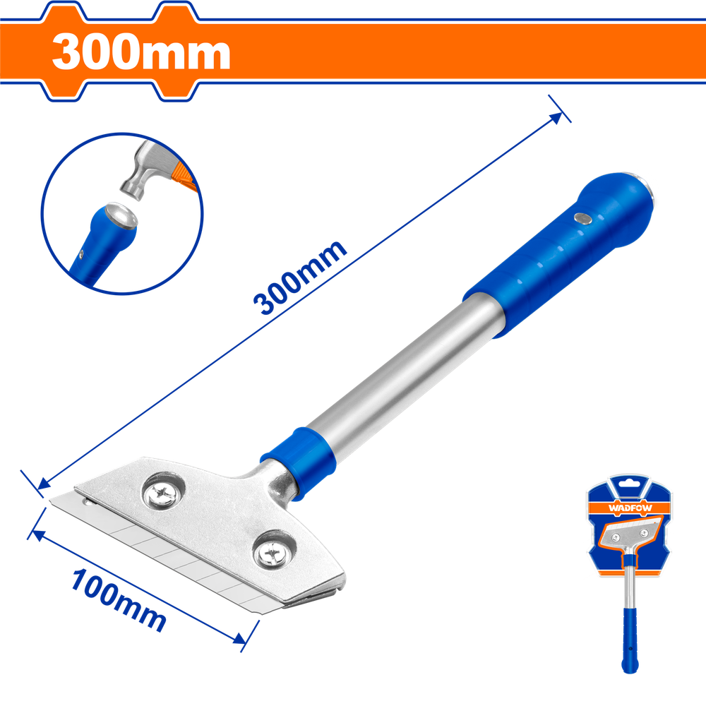Скребок WADFOW WGS1630 300 мм (18х100мм)