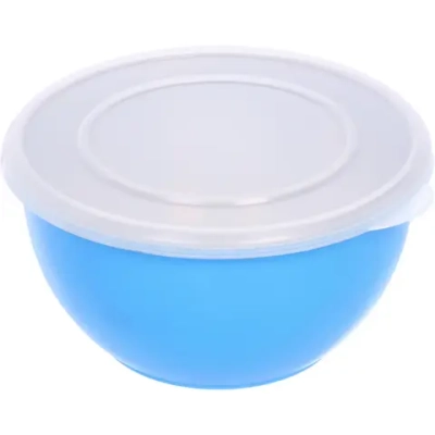 Миска из нержавеющей стали для СВЧ-печи с крышкой 0,8л 14см