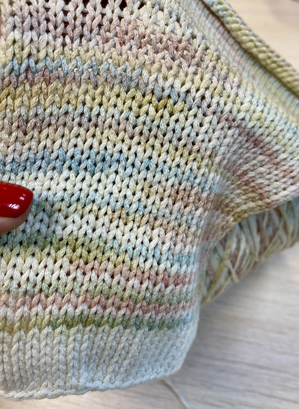 Пряжа на бобине -220 г (Италия) 100% ленточный хлопок 100г-160м