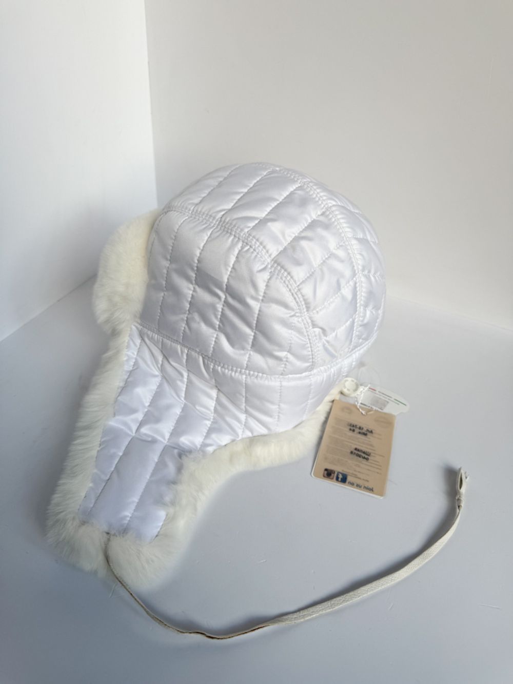 Новая зимняя шапка-ушанка Il Trenino, 98-104