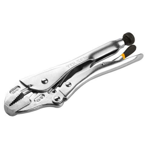 Зажим с фиксатором с прямыми губками TOLSEN 250мм TT10048