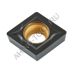 Пластина твердосплавная ISO CCMT120408-KMA ACK20E AHNO по чугуну, получистовая