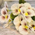 Цветы искусственные "Фиалка" букет 28см ZJ3168