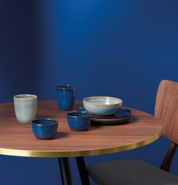 ASA Глубокая тарелка Saisons Midnight Blue 23 см для пасты