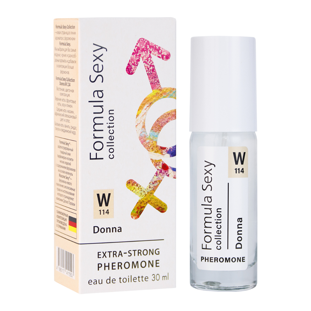Вода туалетная c феромонами Formula Sexy Donna W114 (Формула Секси Донна W114) – 30ml for women