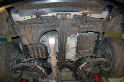 Защита картера и КПП Sheriff для Nissan Expert (W11) 1999-2007 арт.15.1243