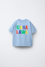 Футболка с принтом casa lawa ©x zara kids